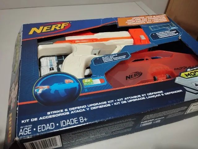 Lançador Nerf Modulus Strike Ndefed Upgrade Kit B1536 - Peças e