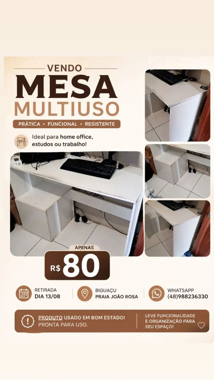 Mesa de escritório 