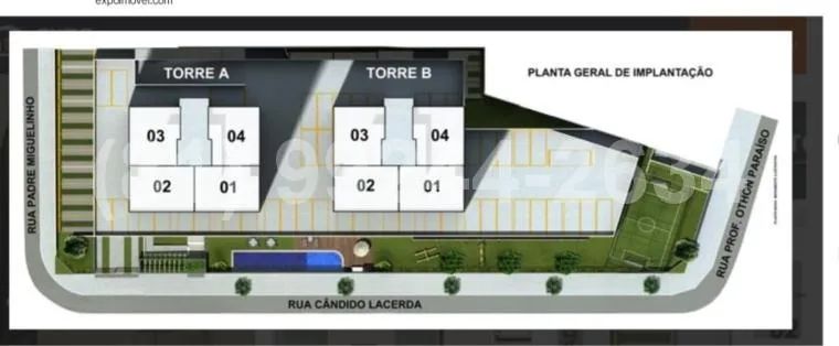 2 Quartos (Suíte) | 57m² | Torreão - Foto 2