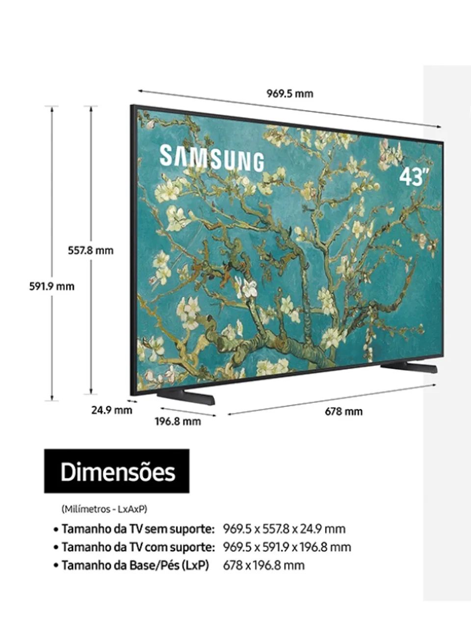 Tv Samsung Frame 43? usada  - Foto 3