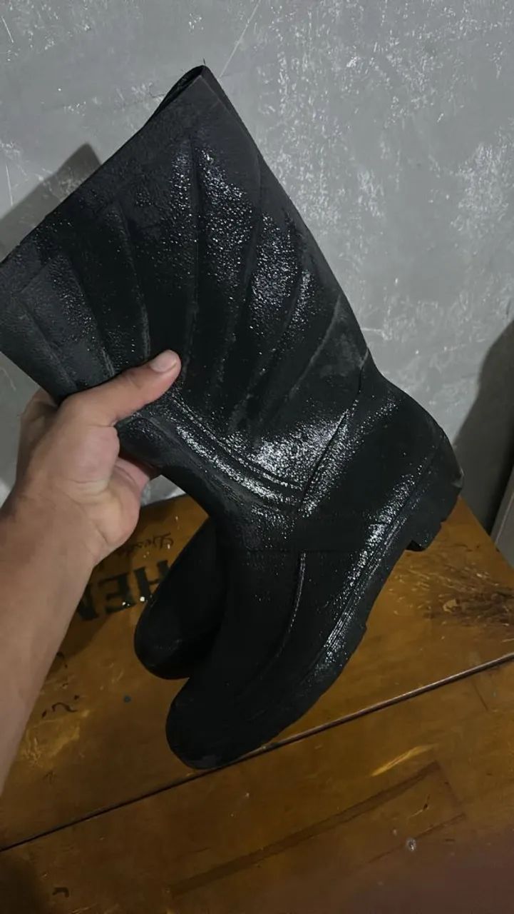 Bota de borracha 