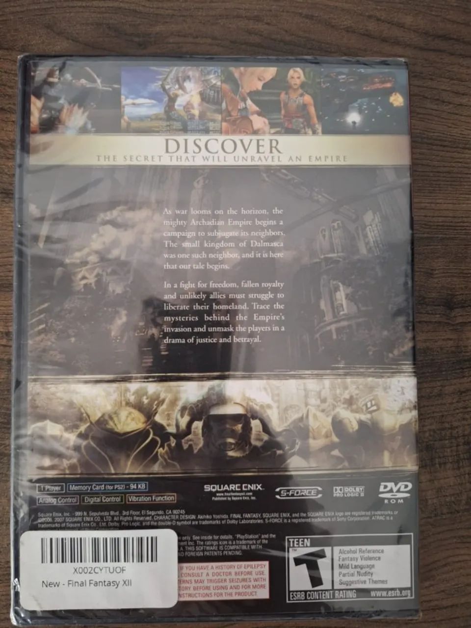 Final Fantasy XII PS2 Lacrado - Foto 2