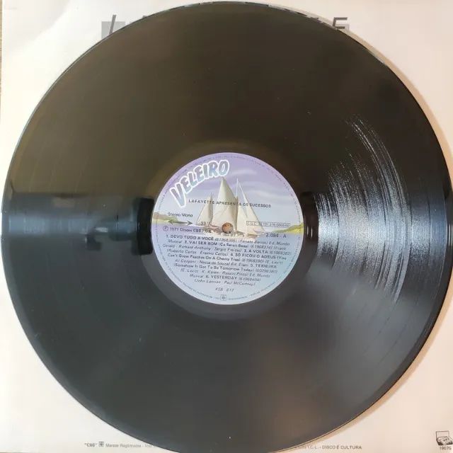 Disco de Vinil LP Lafayette - Apresenta Os Sucessos - Foto 3