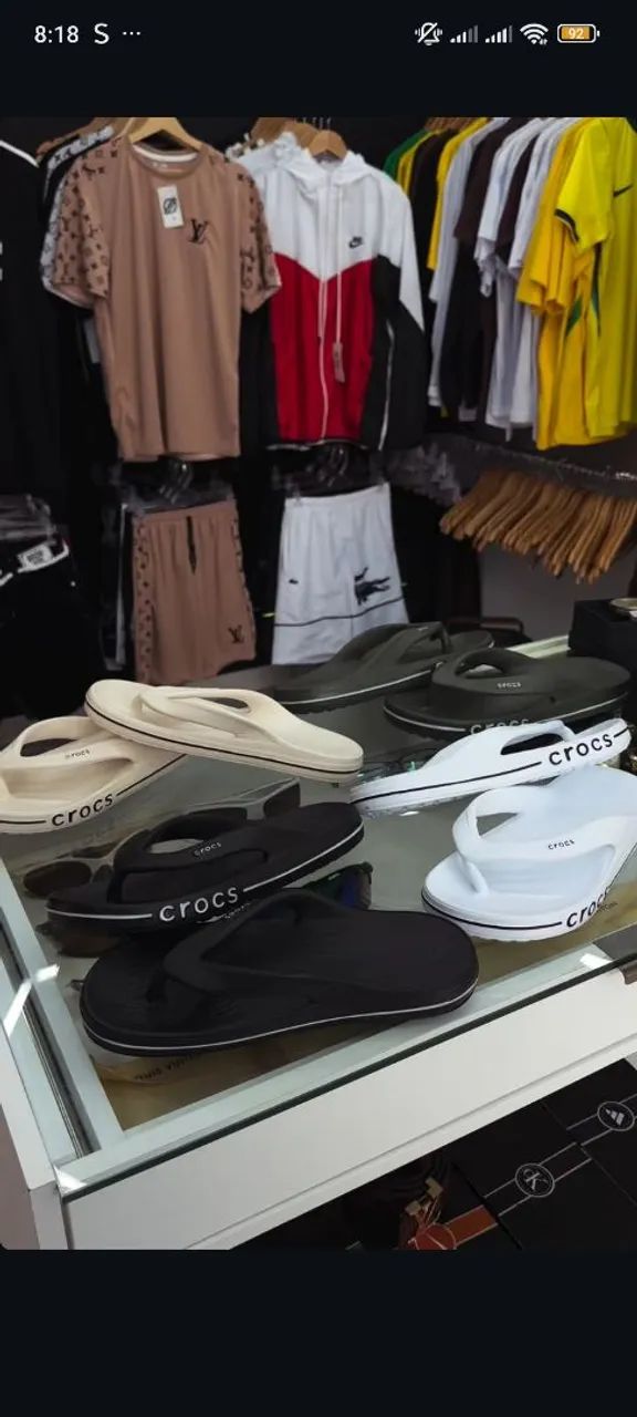 Chinelo crocs