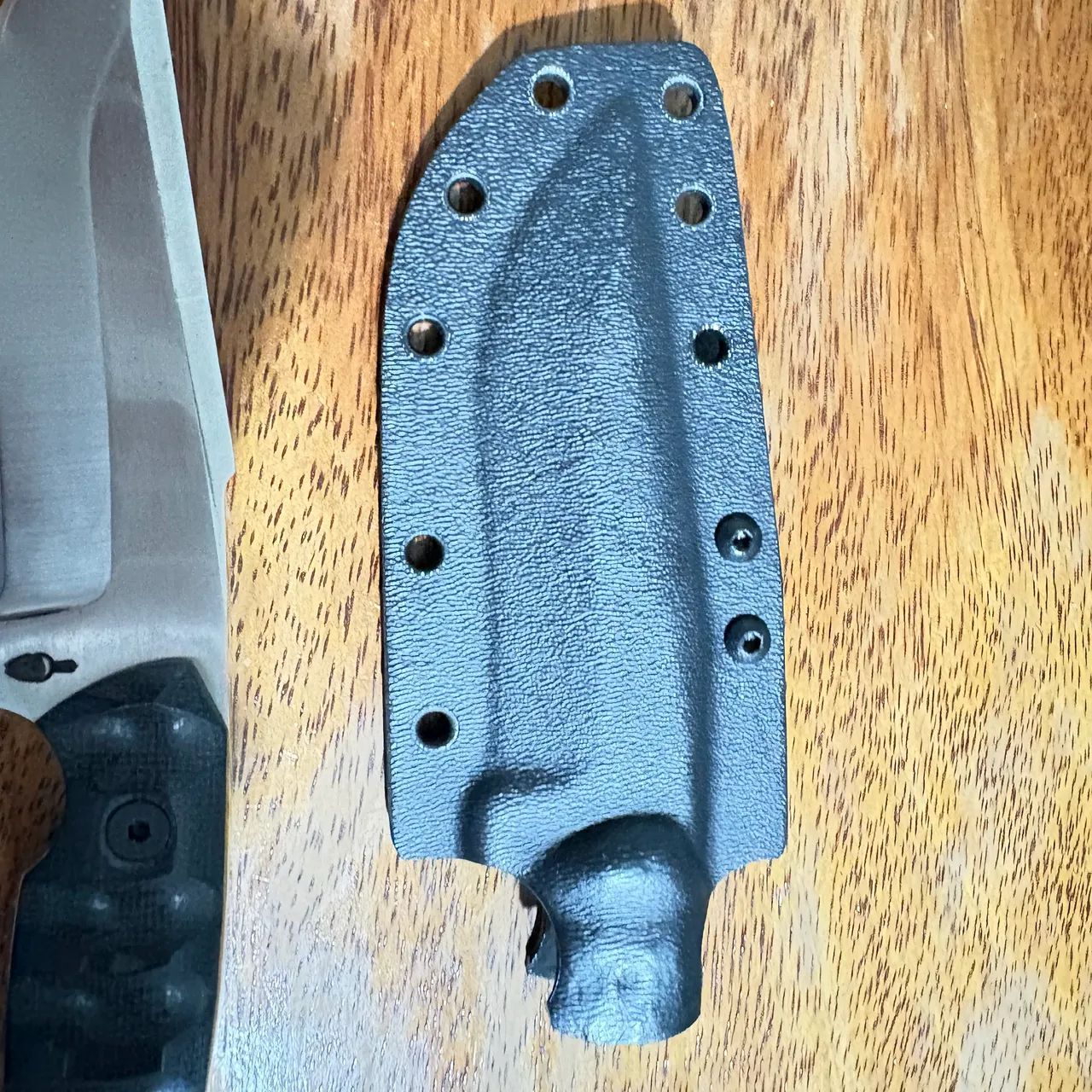 Faça inox n690 faca nova bainha kydex - Foto 5