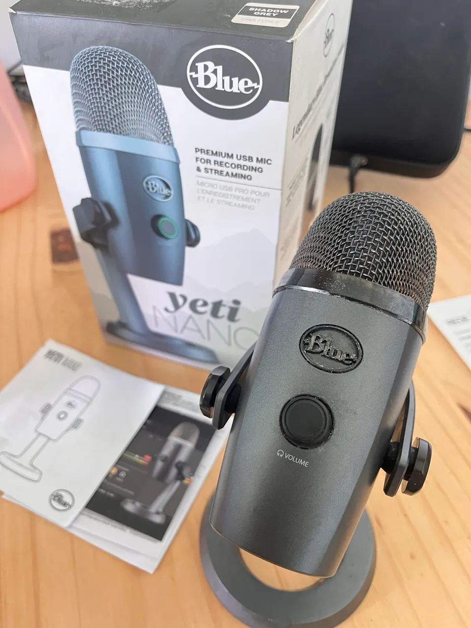 Microfone USB Blue Yeti Nano | Estado de Novo | Na Caixa Original - Foto 2
