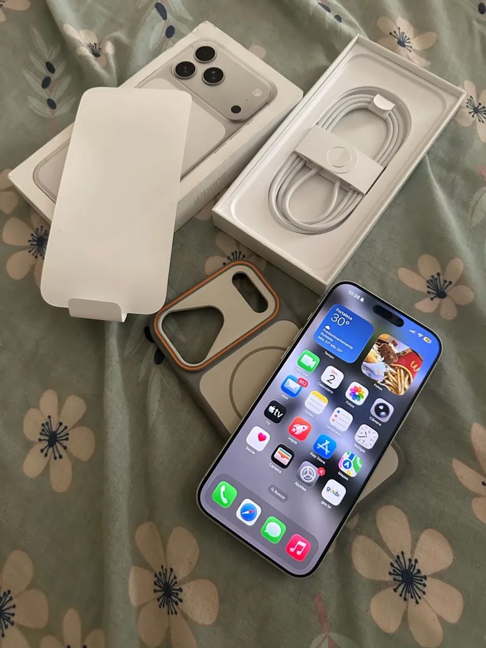 Iphone 17 pro max extra zero 26 dias de uso apenas - Foto 2