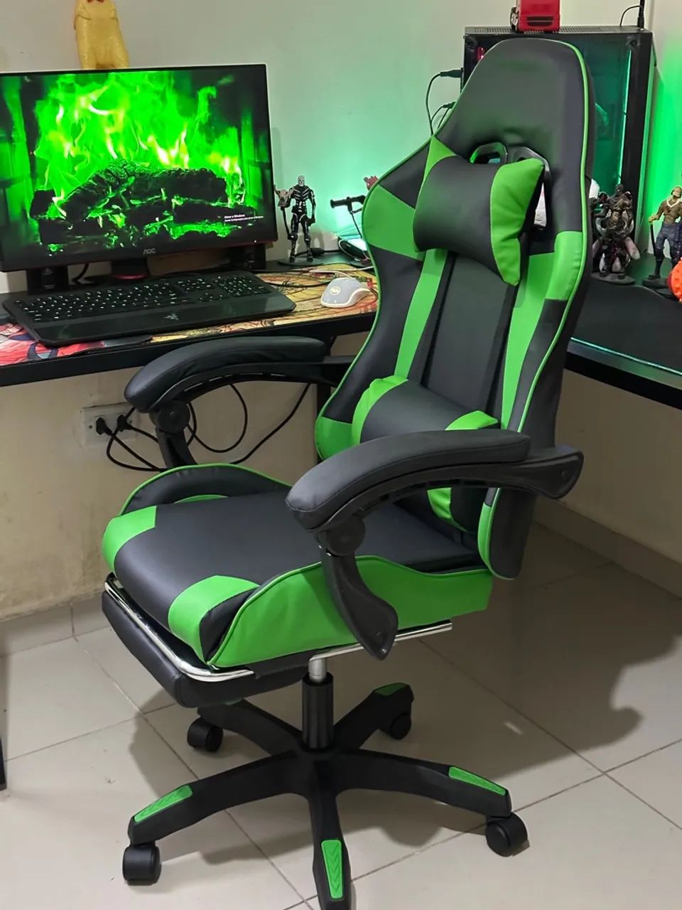 Cadeira gamer nova  - Foto 3