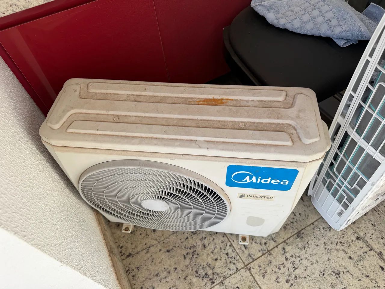 Ar condicionado Springer midea com defeito 