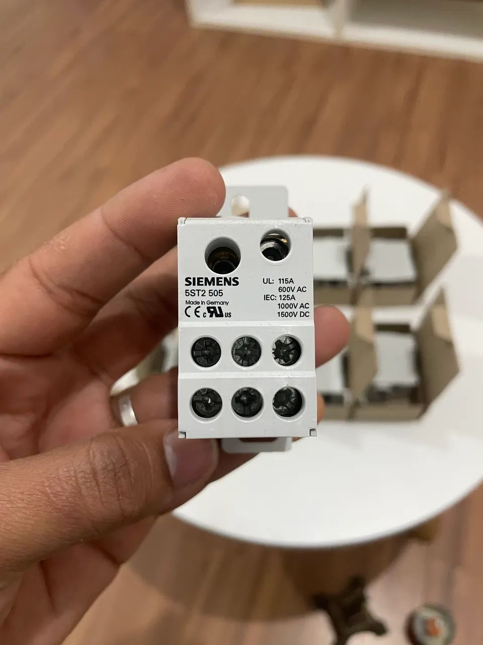 Bloco de distribuição Siemens 5ST2 505 - 125A - Foto 3