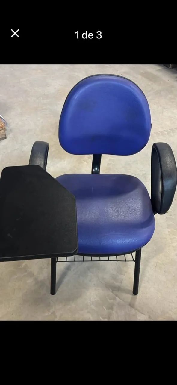 cadeira escolar executiva com prancheta - Foto 2
