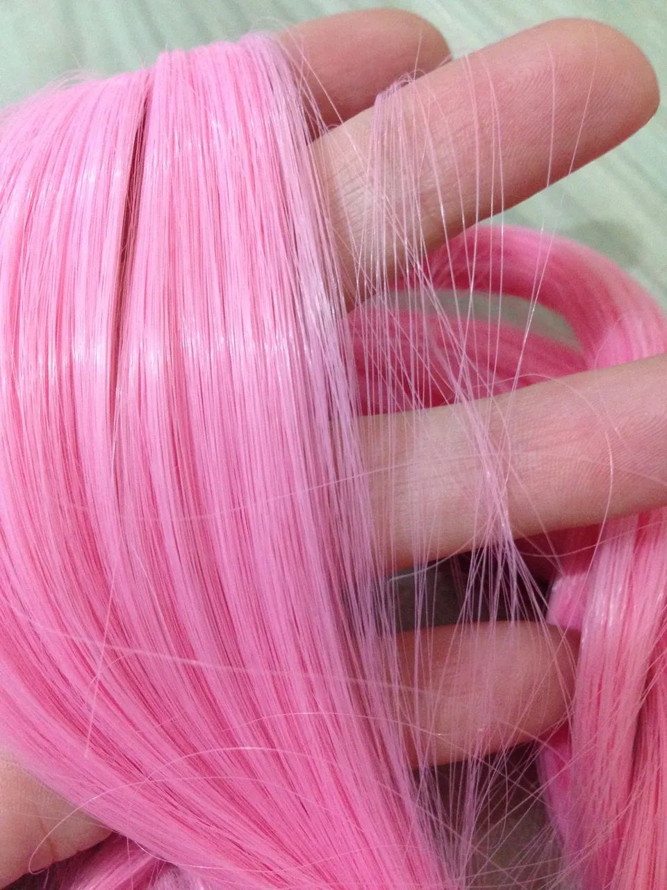 Peruca rosa (para cosplay e afins)  - Foto 3