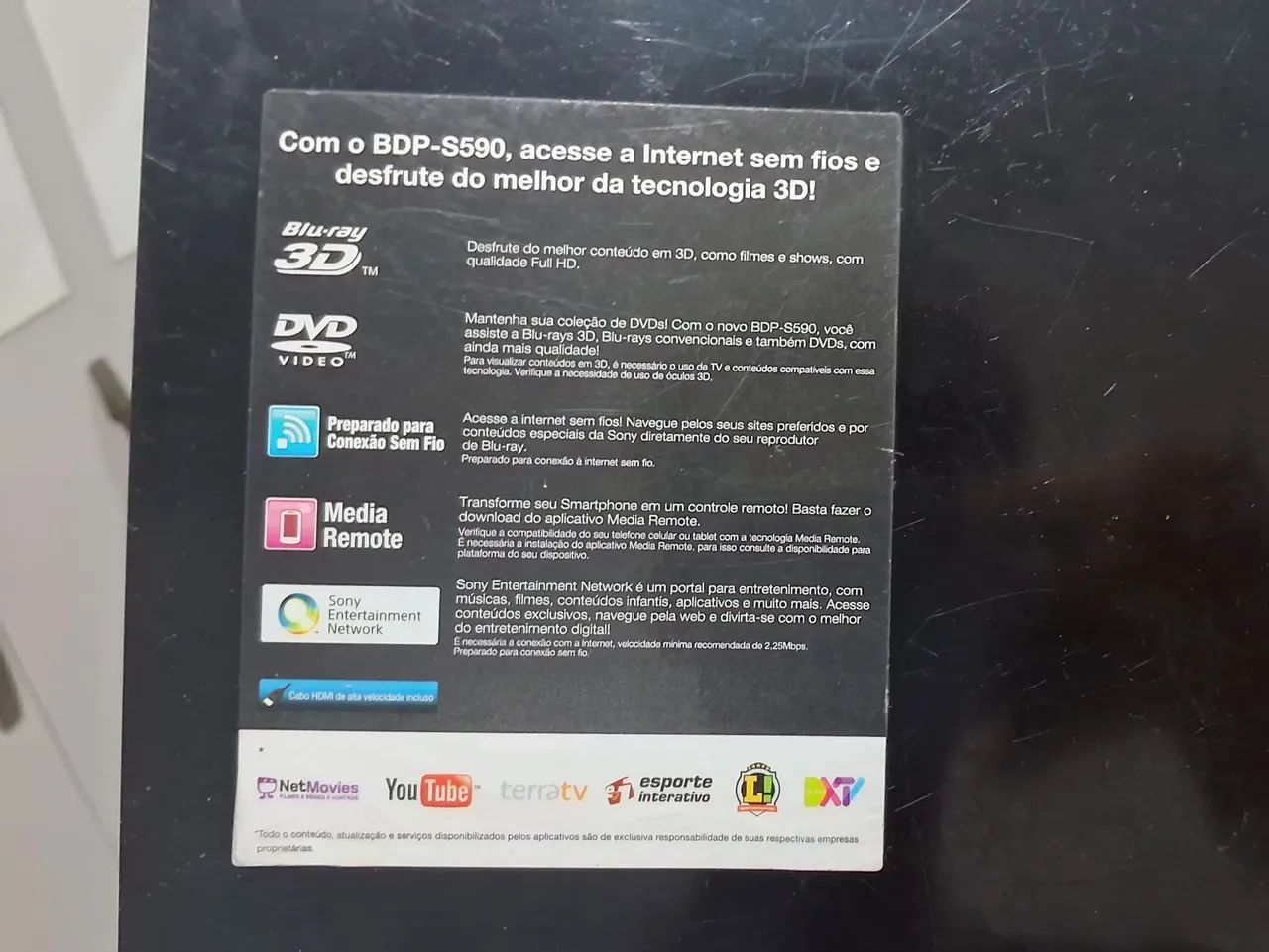 Sony Blu-ray Player BDP-S590 - Foto 2