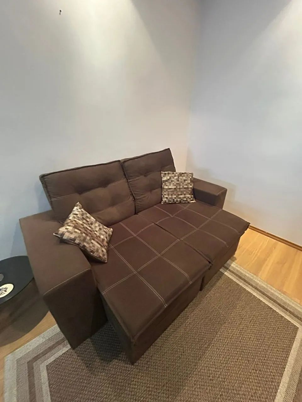 Sofá retrátil 2 lugares - Foto 2