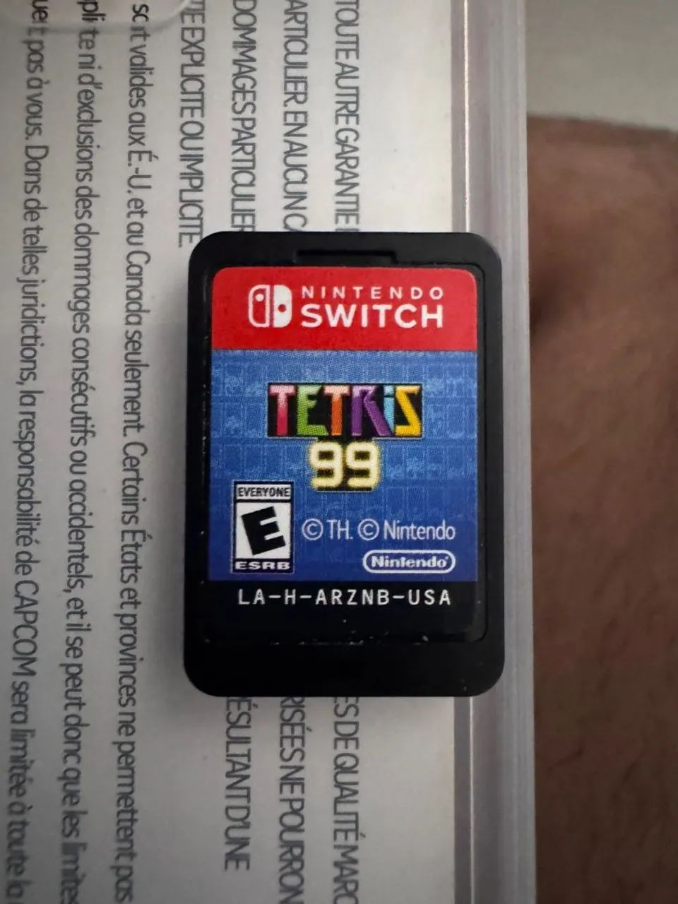 Cartucho Tetris 99 de Nintendo Switch - Jogos de Vídeo Game - Vale