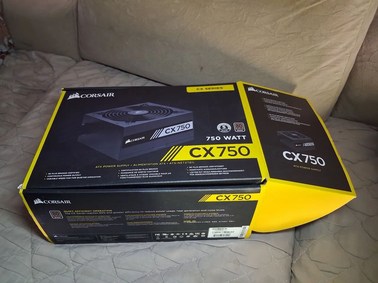 Fonte corsair cx750w - Foto 3