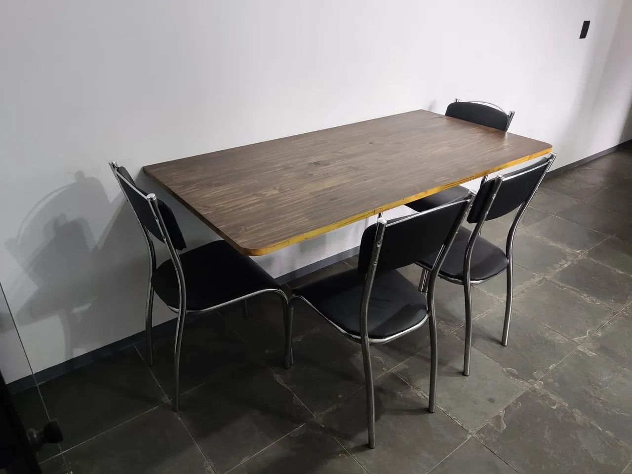 Mesa Flutuante de Madeira - Foto 3