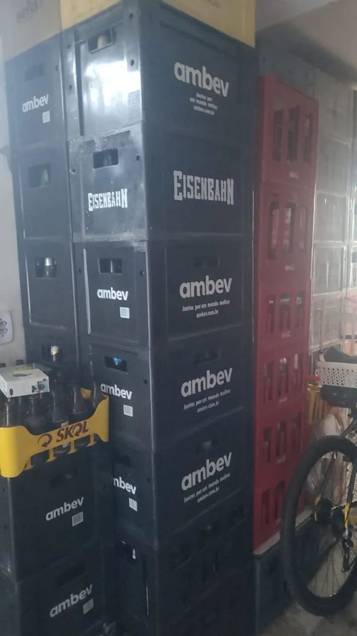 Engradado de cerveja retornável 