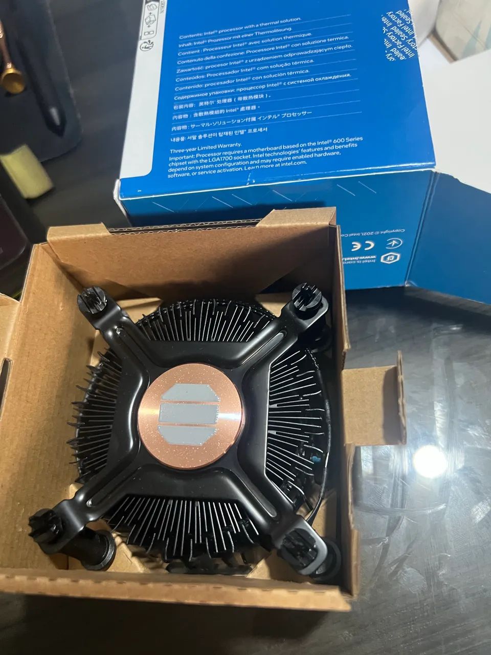 Cooler Intel Lga 1700 Original Box - Foto 2