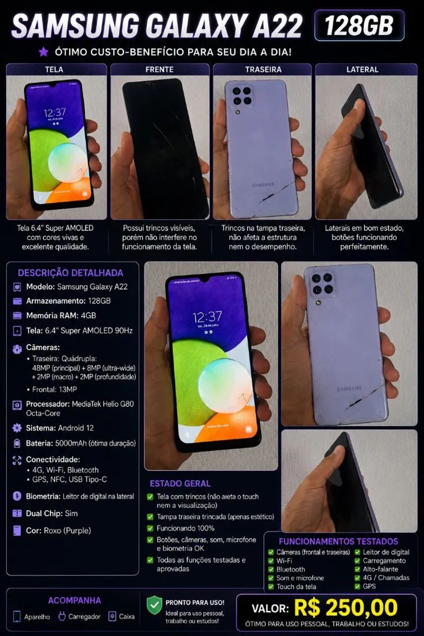Samusng A22 - Foto 5