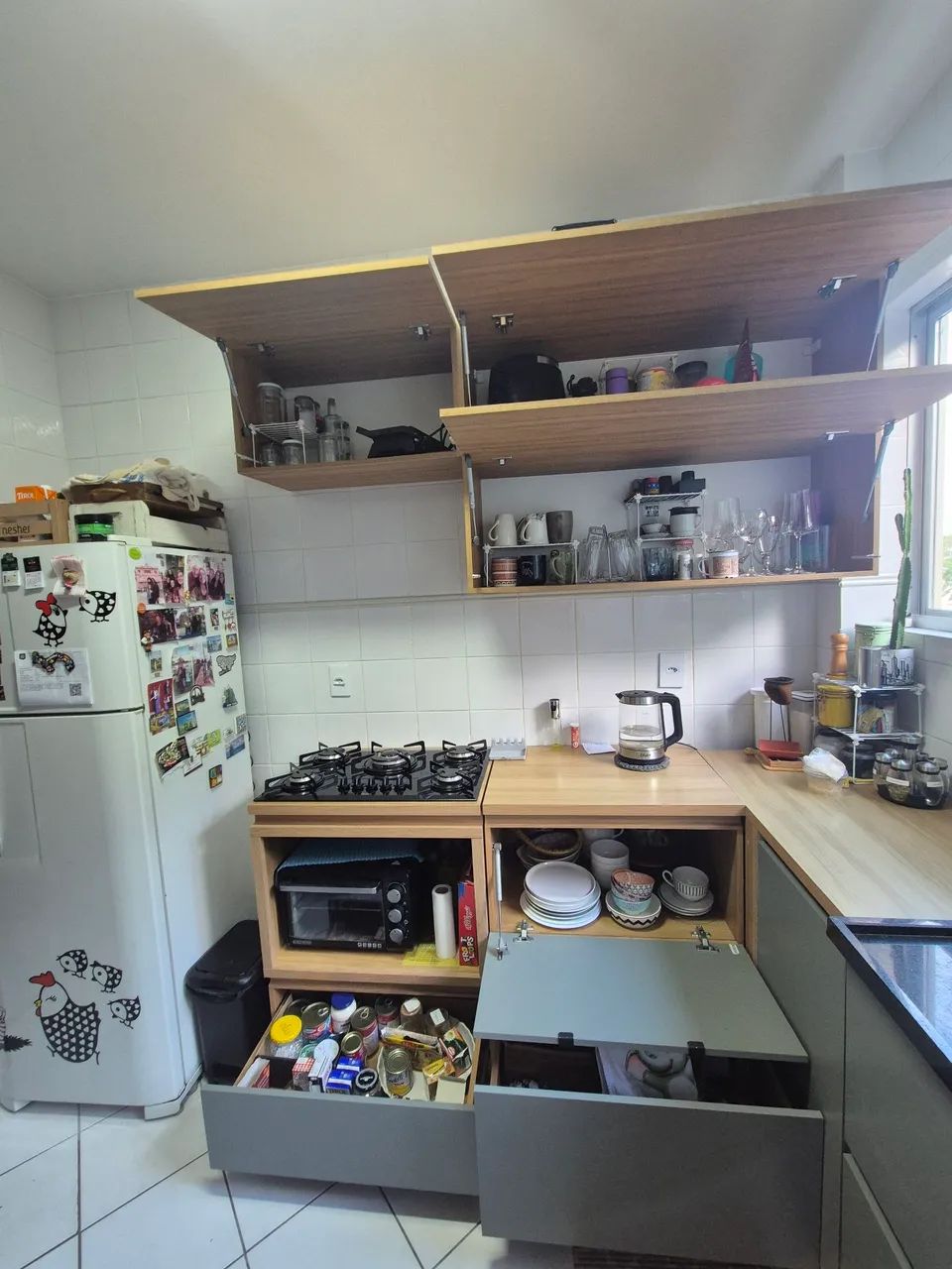 Saldão: rack, armário cozinha com fogão e movel pia - Foto 3