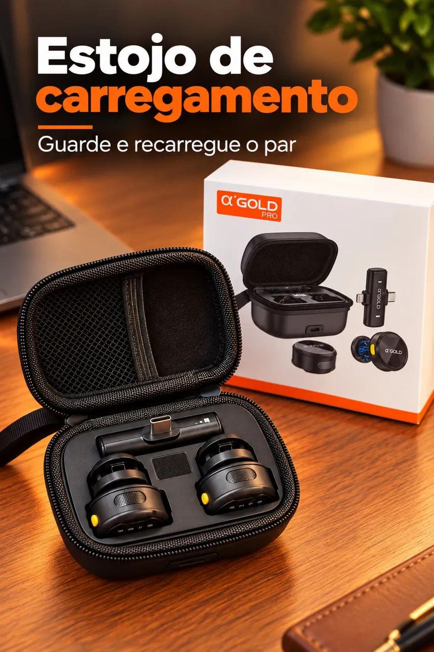 Microfone de lapela entrega grátis* - Foto 2