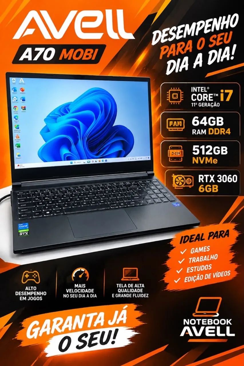 Notebook gamer 