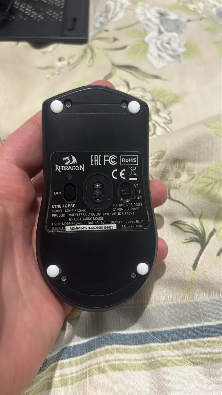 MOUSE REDRAGON KING 4k - Foto 2