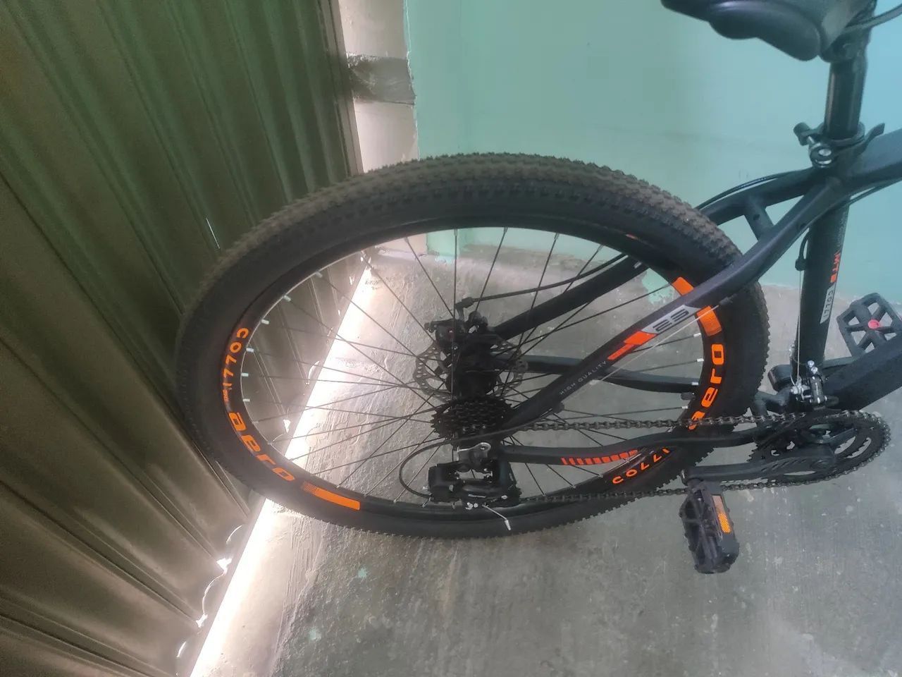 bike Colli preta com laranja - Foto 4
