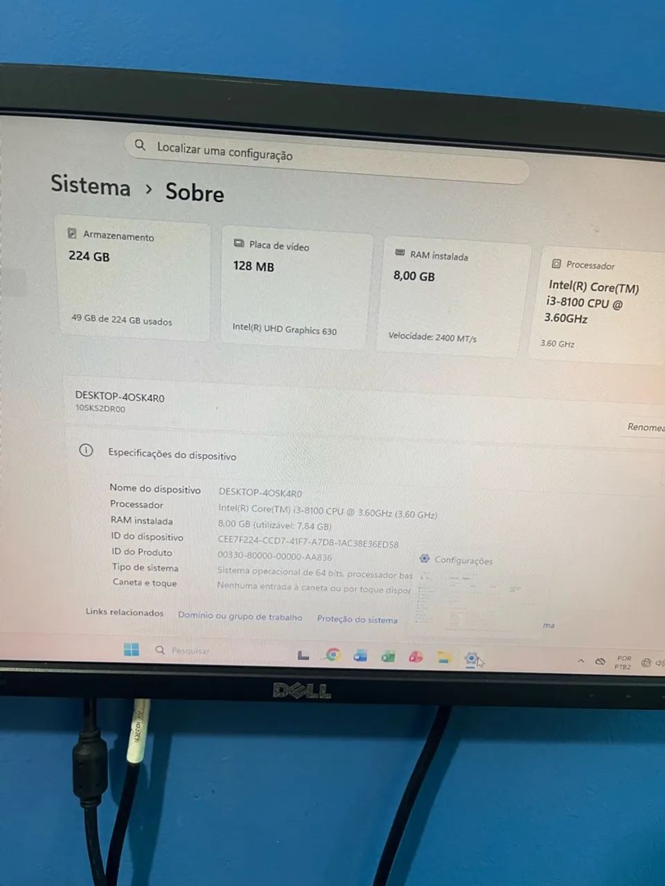Desktop Lenovo Thincentre processador 8 geração memoria DDR4  - Foto 2