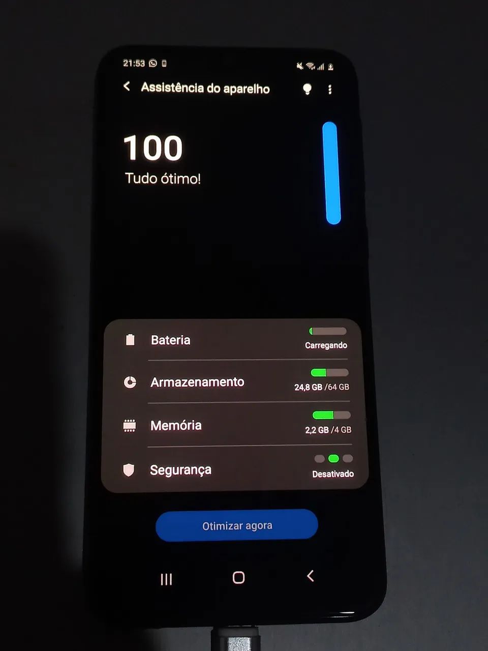 Samsung M30 64GB - R$ 350 | Ótimo para Uber, iFood e entregas