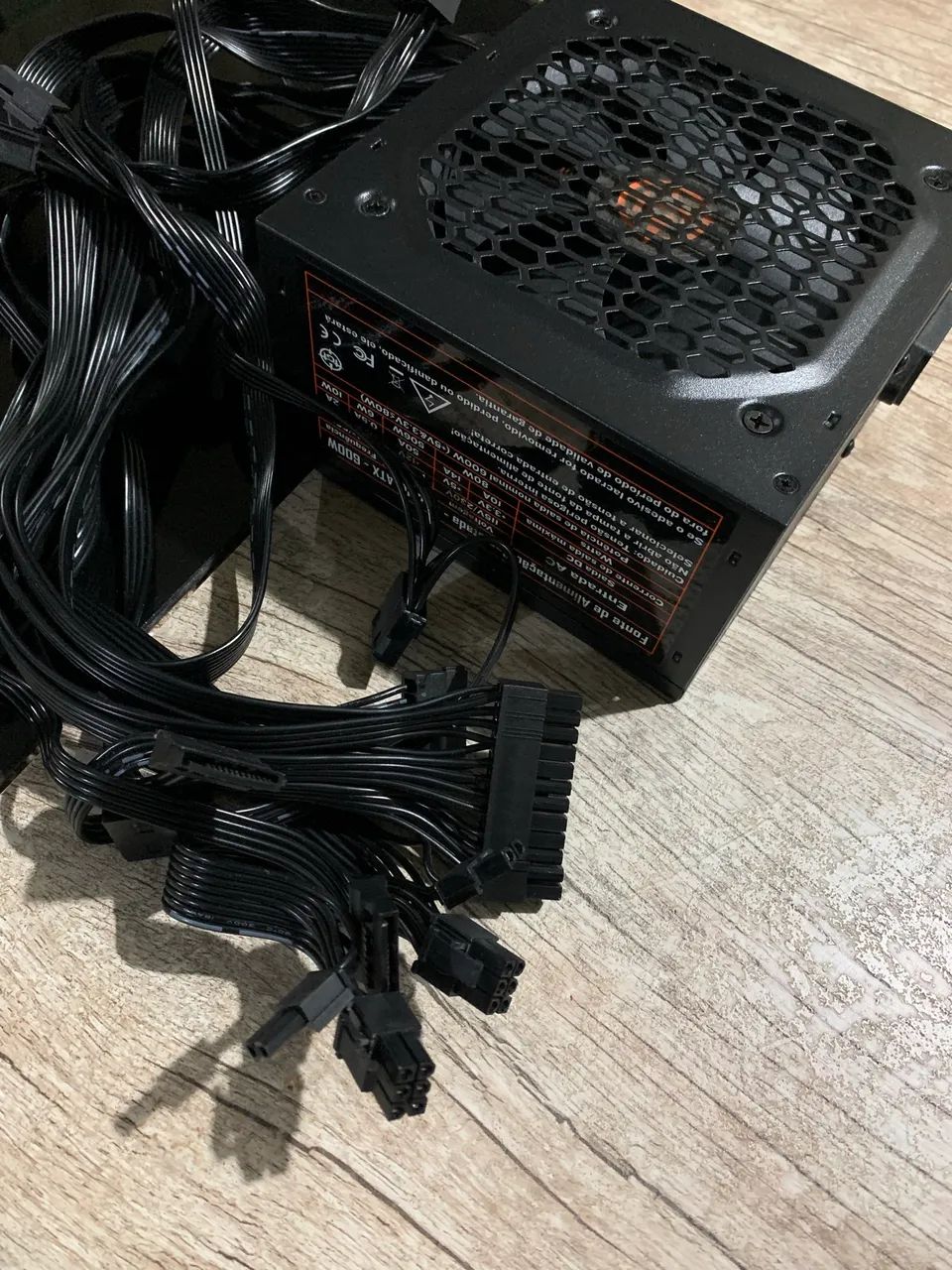 FONTE 600W NOVA - Foto 5