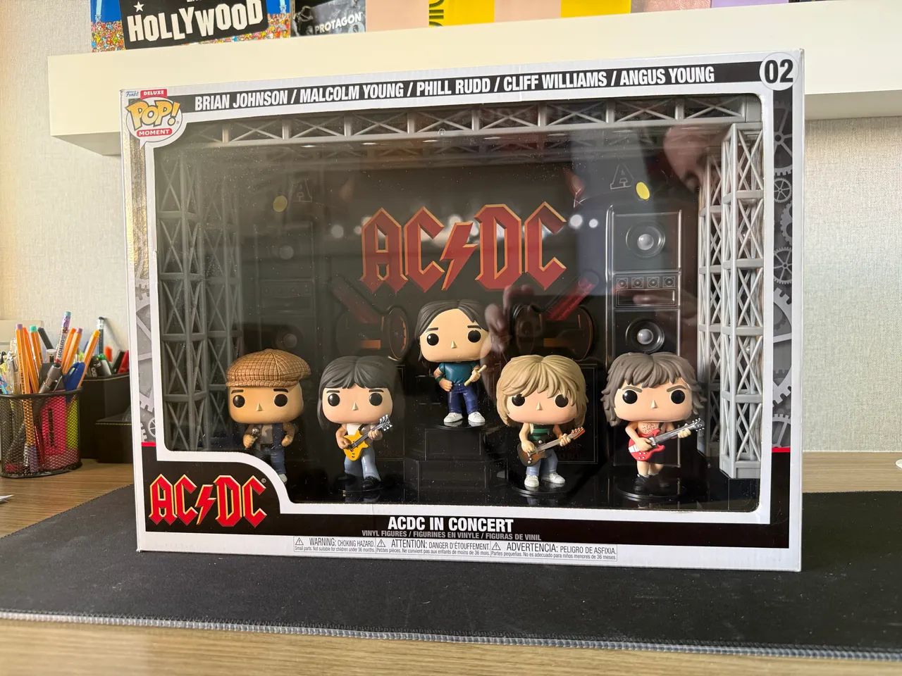 FUNKO POP ACDC - BANDA COMPLETA