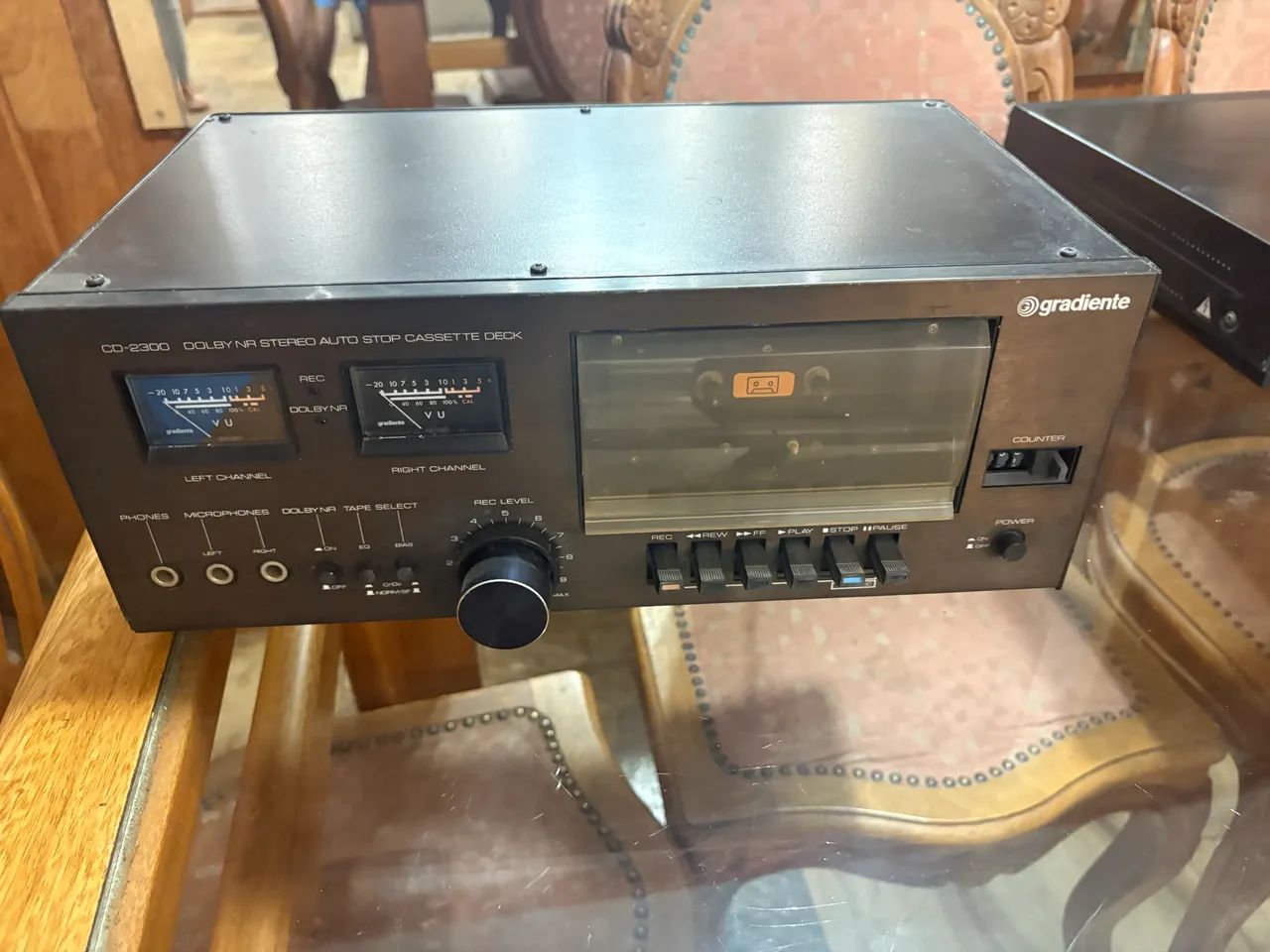 Toca fitas K7 cassete gradiente CD-2300