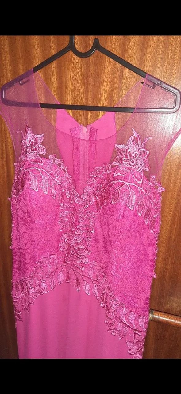 Vestido rosa de festa - Foto 5
