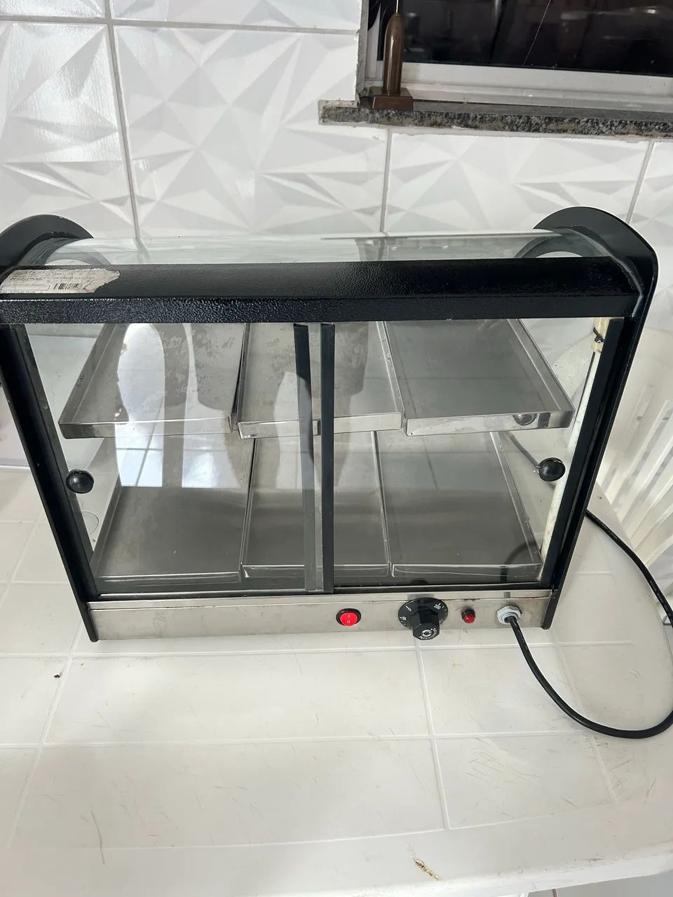 Estufa Aço Inox 6 Bandejas para Salgados - Foto 2
