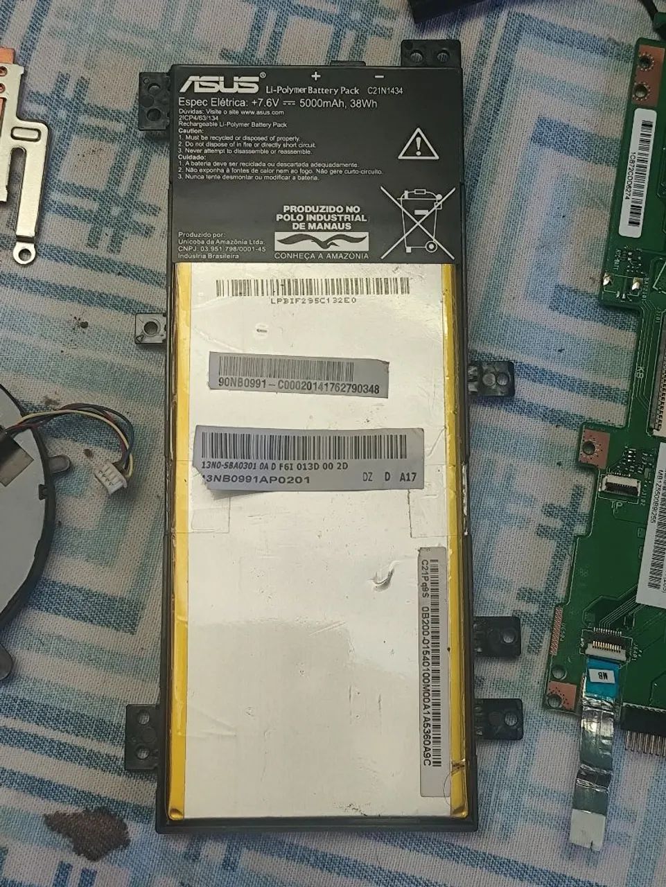 Bateria notebook Asus 