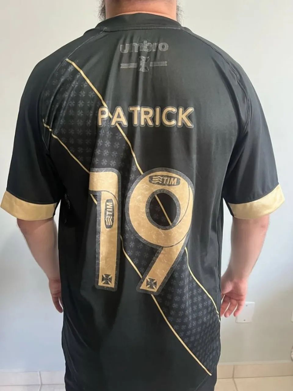 Camisa Vasco Umbro 2015/16 Preta e Dourada - Foto 2