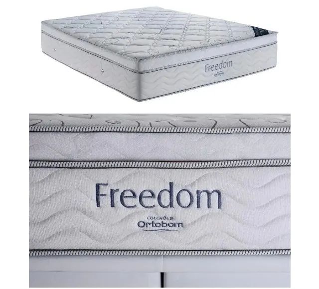 Colchão Ortobom Freedom Queen em excelente estado de conservação!  - Foto 2