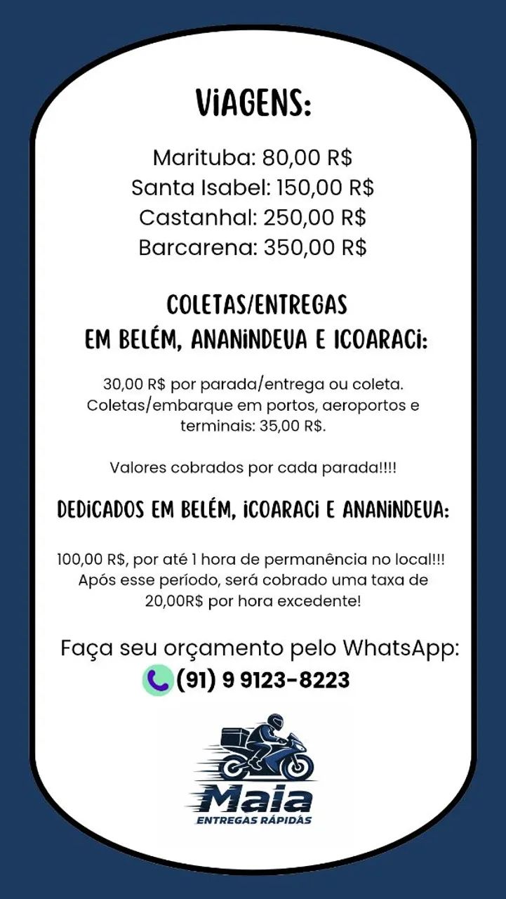 Entregador particular