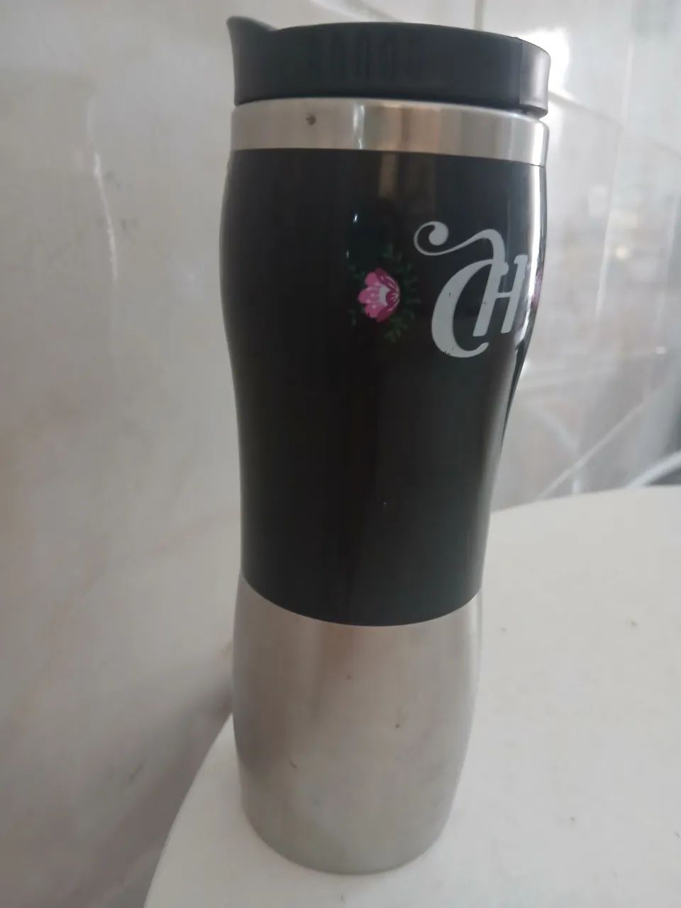 Marca capricho Garrafa de Aço Inox 400ml - Capricho e Qualidade! - Foto 4