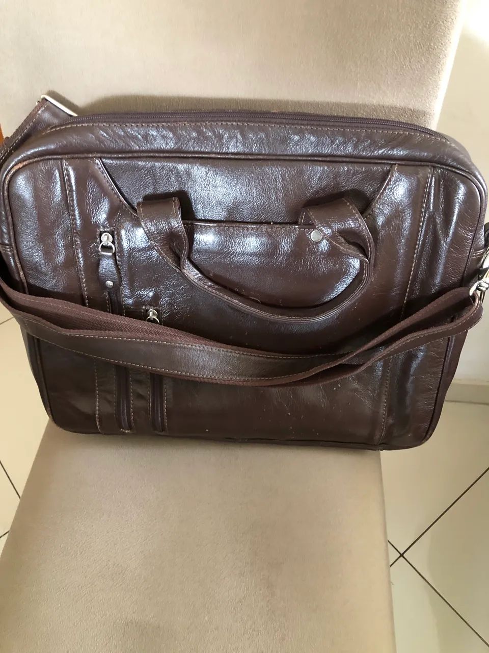 Bolsa de couro.. - Foto 3