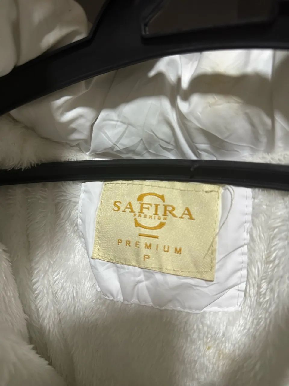 Blusa puffer branca P - Foto 2