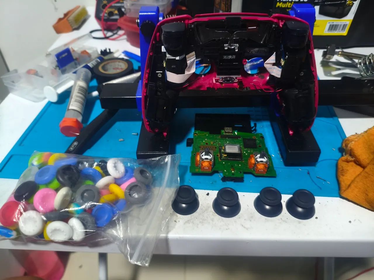 Analógico hall effect controle PS5. Anti drift. - Foto 2