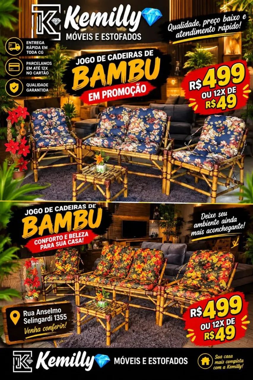 Jogos de bambu  - Foto 2