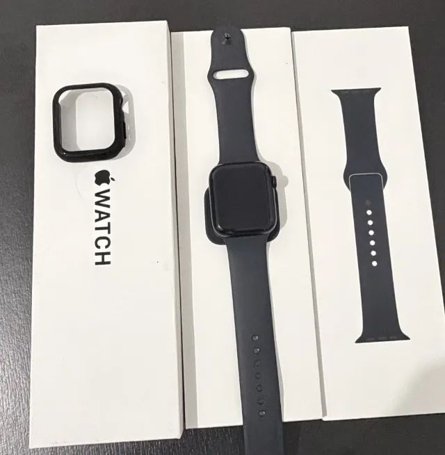 Apple Watch SE 2ª geração com caixa e pulseiras extras - Foto 2