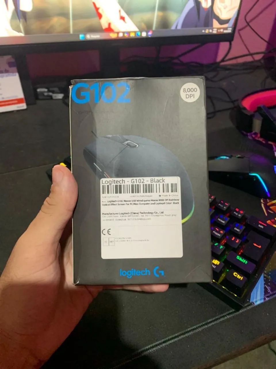 Mouse Logitech g102