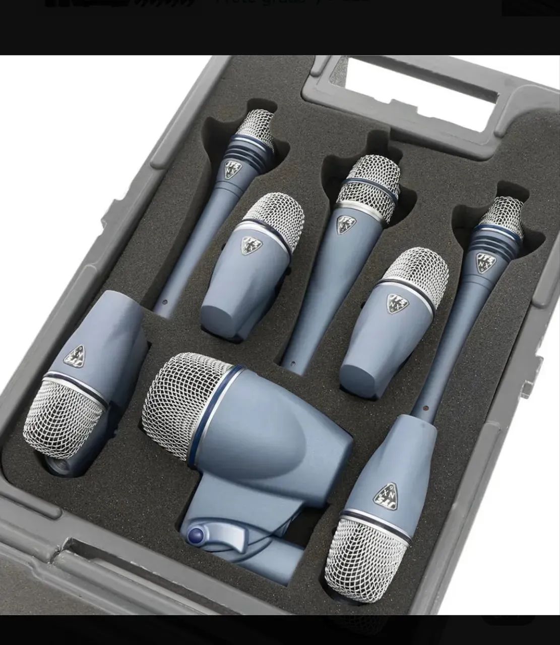  Kit De Microfones Para Bateria e Percussão Com 8 Microfones - Série Nx - Foto 4