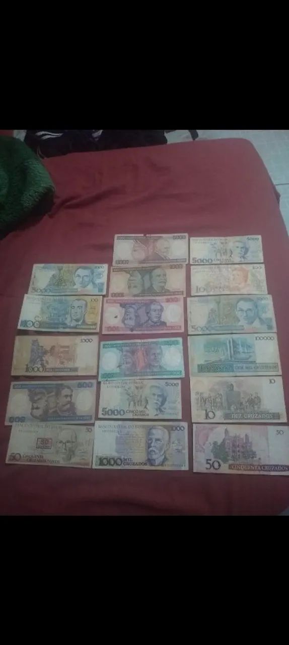 Cédulas antigas 