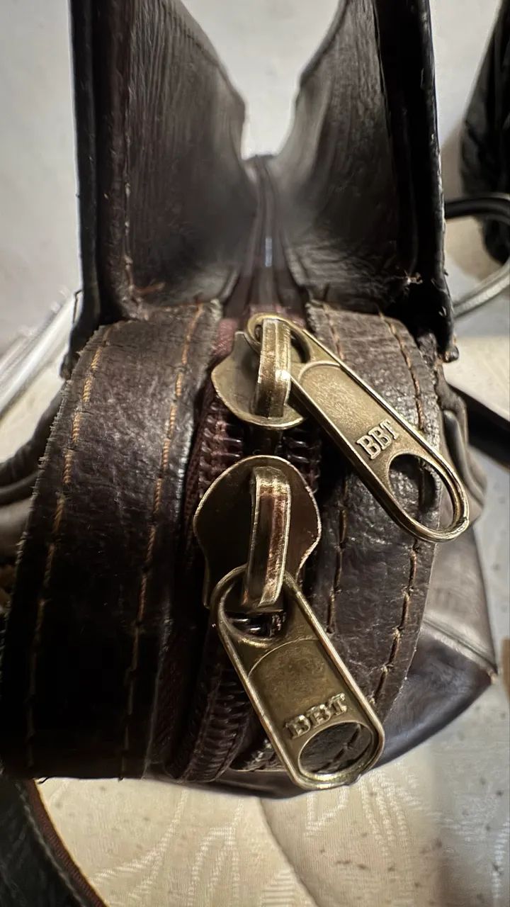 Bolsa de couro de viajem - Foto 4